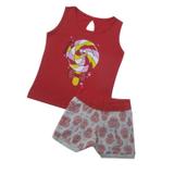 Conjunto Regata Pirulito - Vermelho - W.kids