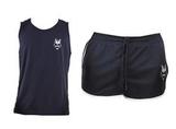 Conjunto Short e Regata Dryfit - Preto - Alpha Dry - Mundo Alpha