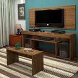 Conjunto Sparta Rack Painel 55" Mesa de Centro Mavaular - Mavaular móveis