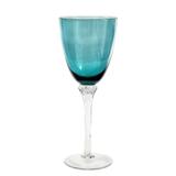 Conjunto Taça de Vinho Diamond Azul - 6 Unidades - Tc casa