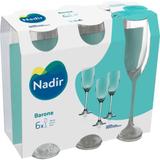Conjunto taças champanhe vidro barone 190ml 6pçs - Nadir - Nadir figueiredo