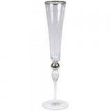 Conjunto Taças de Vidro Espumante 150ml 6 peças - Decorafast