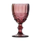 Conjunto taças de vinho de vidro marsala 6 pcs 8,1cm x 15,5cm 26 - Btc decor