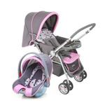 Conjunto Travel System Reverse Rosa Cosco