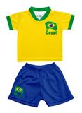 Conjunto Uniforme Infantil Brasil - Torcida Baby