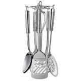Conjunto Utensílios De Cozinha 6 Peças Aço In6283 Euro Home