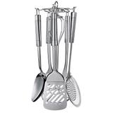 Conjunto Utensílios De Cozinha 6 Peças Aço In6283 Euro Home