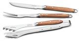 Conjunto Utensílios Inox Para Churrasco 3 peças - Tramontina