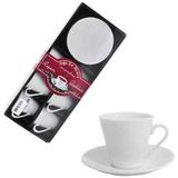 Conjunto Xicaras de Porcelanas com Pires 12 Peças 80 ml - Wincy