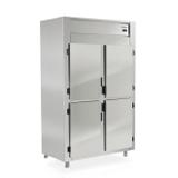 Conservador comercial 4 portas em inox - gelopar