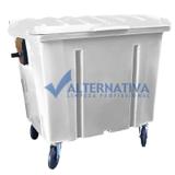 Conteiner de Lixo 1000Lts Com Tampa Sem Pedal - Lar plasticos