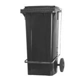 Conteiner Lixeira Plastica 120L Com Pedal E Rodas De 200mm - Lar plastico