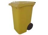 Conteiner Lixeira Plastica 240L Com Rodas De 200mm - Lar plastico