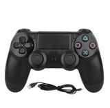 Controle Compatível com Ps4 DoubleShock Play 4 Wireless Sem Fio Preto - Newbrand