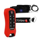 Controle Longa Distância Stetsom SX2 Light 200 Metros Vermelho Alcance Control