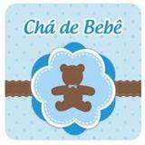 Convite Chá de Bebê Urso Azul Duster c/ 08 unidades - Ultrafest