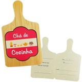 Convite Chá de Cozinha Tábua Duster c/ 08 unidades - Ultrafest