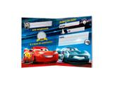 Convite de Aniversário Carros Silver 3 08 unidades Regina Festas - Festabox