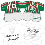 Convite de Aniversário Fluminense 08 unidades - Festabox