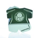 Convite de Aniversario Palmeiras Pacote com 8 Unidades Festcolor