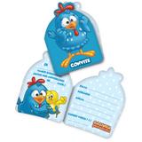 Convite Galinha Pintadinha 08 unidades Festcolor - Festabox