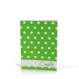 Convite Poá Verde 08 unidades Kaixote - Festabox