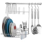 Cook Home 8 Barra Suspensa em Aço Suporte p/ Escorredor Ganchos - Arthi