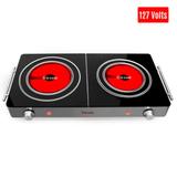 Cook top elétrico 02 bocas 1500w 127 volts - Le cook