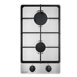 Cooktop 2 Bocas a Gás Brastemp Inox com Trempe de Ferro Fundido - BDA31AR