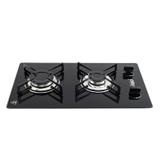 Cooktop 2 Bocas Askoi Preto a Gás GLP Superautomático