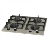 Cooktop 4 Bocas a Gas Bivolt Platinium Fischer Cinza