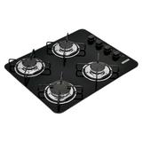 Cooktop 4 Bocas à Gás Tramontina Glass Brasil 4GG 55 Acendimento Automático Bivolt