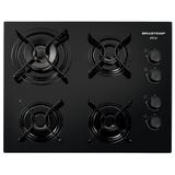 Cooktop 4 bocas Brastemp com duplachama e acendimento automático