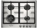 Cooktop 4 Bocas Brastemp Gourmand BDK60 Inox - à Gás Natural e GLP Acendimento Superautomático