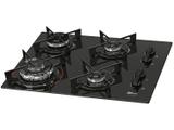 Cooktop 4 Bocas Fischer Fit Line 26299-57078 - à Gás GLP/Natural Acendimento Superautomático