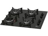 Cooktop 4 Bocas Fischer Fit Line 26342-57175 - à Gás GLP/Natural Acendimento Superautomático