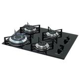 Cooktop 4 Bocas Fischer Tripla Chama com Acendimento Superautomático 978812916
