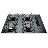 Cooktop 4 Bocas Gourmet Superautomático Esmaltec Bivolt