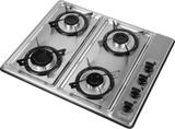 Cooktop 400i Fogatti 4 Bocas - Inox Bivolt