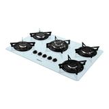 Cooktop 5 Bocas á Gás V500TC Esmaltado Fogatti