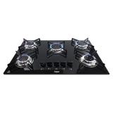 Cooktop 5 Bocas Askoi Preto Megachama Superautomático