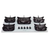 Cooktop 5 bocas Branco Tripla Chamas Mueller