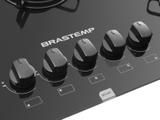 Cooktop 5 Bocas Brastemp Ative! BDD75 à Gás - Acendimento Superautomático BDD75AEUNA