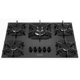 Cooktop 5 Bocas com Queimador Tripla Chama Mueller Preto