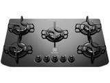 Cooktop 5 Bocas Electrolux Preto a Gás GLP - GC70V
