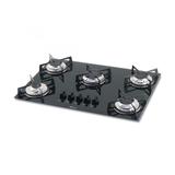 Cooktop 5 Bocas Fischer com Mesa de Vidro
