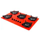 Cooktop 5 Bocas Fogatti V500x Acendimento Inteligente