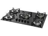 Cooktop 5 Bocas Suggar FG5305VP à Gás GLP - Tripla-Chama Acendimento Superautomático
