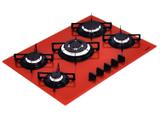 Cooktop 5 Bocas Tramontina Glass - Penta R 5GG Tri 70 à Gás Tripla-Chama