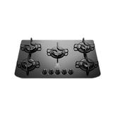 Cooktop 5 Queimadores e Mesa em Vidro Temperado Preto (GC70V) - Electrolux